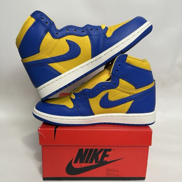Nike Air Jordan 1 Retro High OG WMNS “Reverse Laney” - Picture 3 of 6